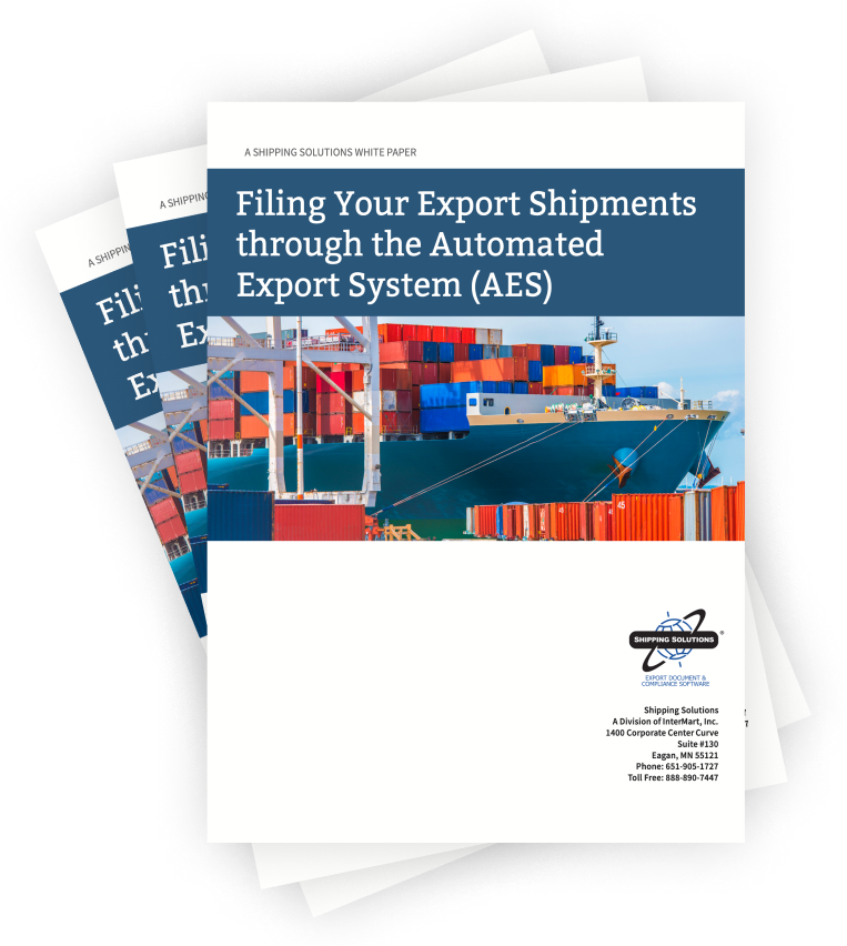 Filing Your Export Shipments through the Automated Export System | Shipping Solutions